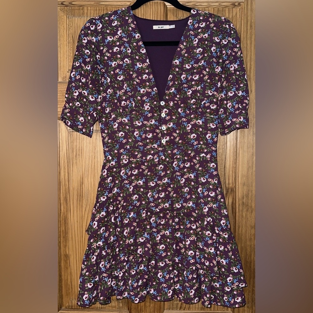 Boutique Floral Purple Dress